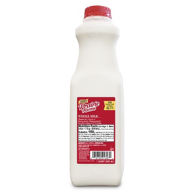 Prairie Farms Whole Milk UHT - 1qt