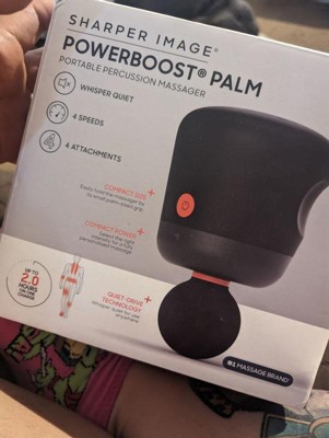 Sharper Image Powerboost Palm Electric Body Massager