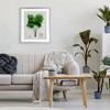 Stupell Industries Vintage Fan Palm Plant Framed Print Under Glass Art - 3 of 4