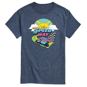Men's - Hot Wheels - California Speedway 70S Short Sleeve Graphic T-Shirt - 1 of 4