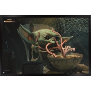 Trends International Star Wars: The Mandalorian Season 2 - Tentacles Framed Wall Poster Prints - 1 of 4