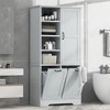 Tramull Bathroom Storage Cabinet with Tilt-Out Hamper, Multi-Functional Organizer with Adjustable Shelves & Drawers - 4 of 4