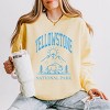 Simply Sage Market Yellowstone National Park Mountain Lightweight Garment Dyed Sweatshirt - 2 of 4