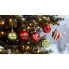 20-Pack Christmas Decorations Multicolor Christmas Ball Ornaments, 2.36 Inch Shatterproof Decorations - 4 of 4