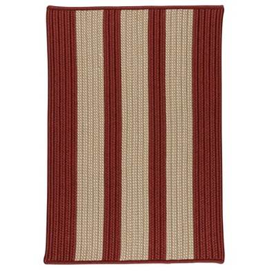 Colonial Mills Boat House - Rust Red 2 Ft x12 Ft Runner (Rectangle) Rug Indoor/Outdoor 100% Polypropylene