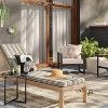 78"x24" Woven Outdoor Chaise Lounge Cushion - Threshold™ - 2 of 4