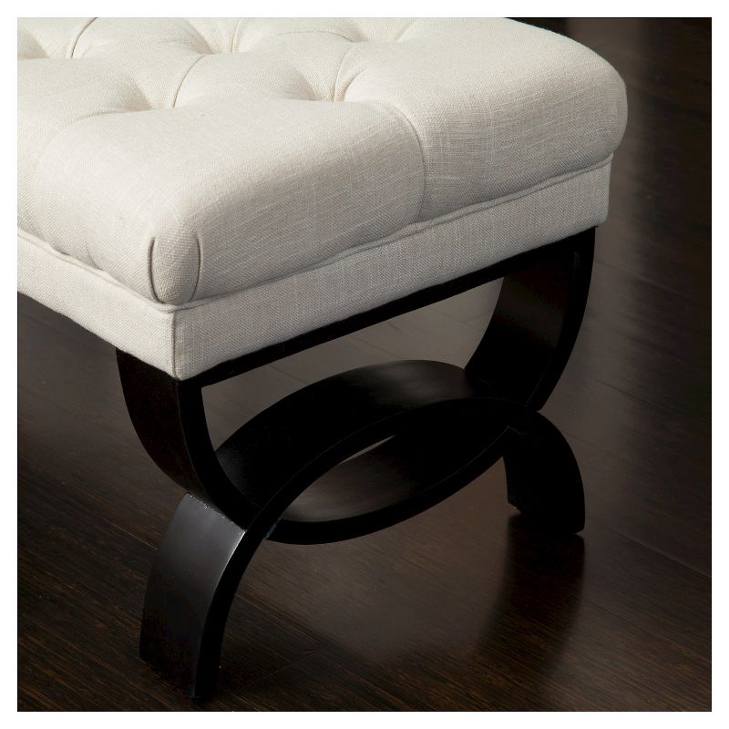 Scarlette Tufted Ottoman Bench - Christopher Knight Home, 3 of 6