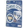 MLB Kansas City Royals Sticker Decal - 3pk - 2 of 4