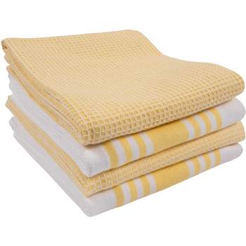 Threshold Kitchen Towels Potholders Set Easter Rabbit Yellow NWT