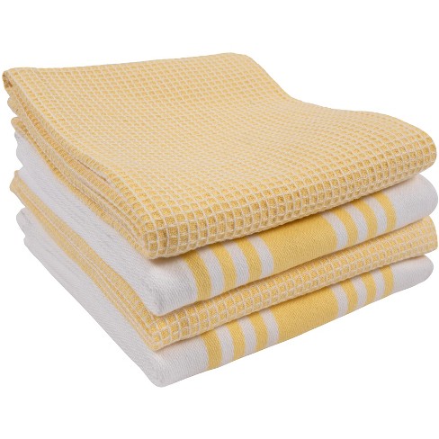 Kaf Home Pantry Set Of 8 Piedmont Kitchen Towels, Set Of 8, 16x26 Inches