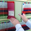 Smead End Tab Pressboard Classification File Folder with SafeSHIELD  Fasteners, 2 Divider, Legal, Gray/Green (29810) - 3 of 4
