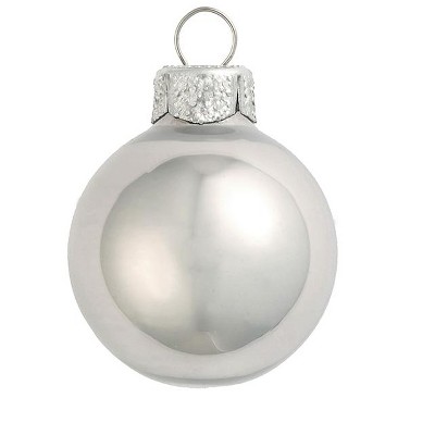Northlight 8ct Shiny Glass Ball Christmas Ornament Set 3.25" - Champagne Gold