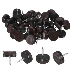 Unique Bargains Nail-on Furniture Sliders Chair Leg Protectors 40 Pcs - 1 of 4