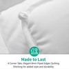 APSMILE Reversible Ultra Soft Microfiber All White Bed Comforter - 3 of 4