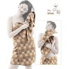 American Soft Linen Wizard Collection 100% Combed Cotton Luxury 6 Piece Towel Set, Yarn Dyed Ultra Soft and Plush Towels for Bathroom - 3 of 4