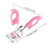 Unique Bargains Women Butterfly Handle Eyelash Curler for Business Travel 1 Pc - 2 of 3