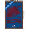 Trends International NHL Colorado Avalanche - Logo 25 Framed Wall Poster Prints - 3 of 4