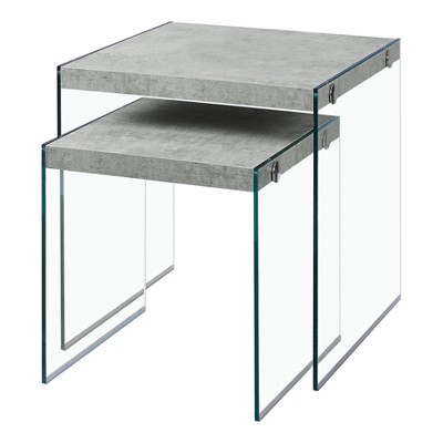 Nesting Table - Gray Cement - EveryRoom