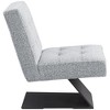 Meridian Furniture,Zeal Boucle Fabric Accent Chair - 4 of 4