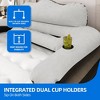 Queen/Full XL Size Air Mattress with Headboard, 18 inch Inflatable with Pillow, Blow Up Mattress with Removable Electric Pump - 3 of 4