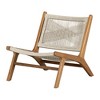 South Shore Balka Lounge Chair Cream/Natural - 3 of 4