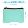 Unique Bargains Canvas Portable Change Coin Purse Pouch with Zipper 2 Pcs - 2 of 4