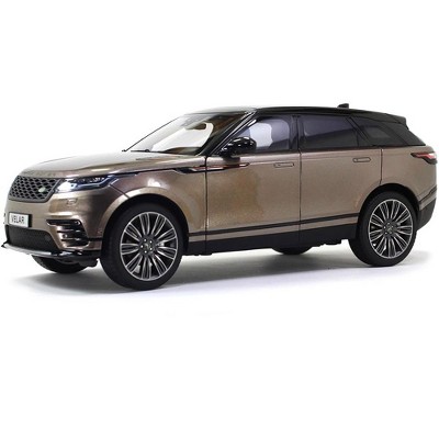 Land Rover Range Rover Velar First Edition Brown Metallic with Black Top 1/18 Diecast Model Car by LCD Models