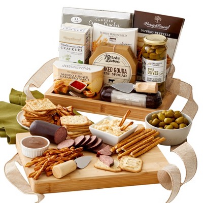 GreatFoods Woodland Meat, Cheese, Crackers and more Appetizer Tray