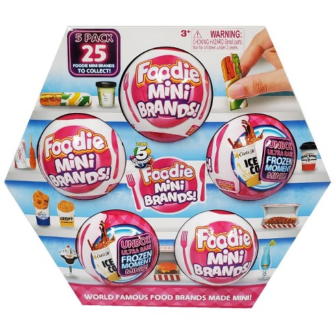 Mini Brands Foodie Series 1 World Famous Food Brands 5 Surprises