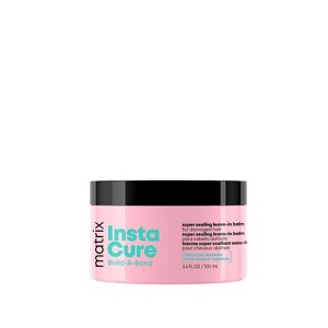 Matrix Insta Cure Build-A-Bond Super Sealing Leave-In Balm (3.4 oz) Instacure Restoring Hair Treatment for Damaged, Over-Processed Hair - 1 of 3