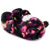 Love 83 3D Plush & Comfy Tye Die Collection Teddy Bear Novelty Slipper - Makes A Great Holiday & Birthday Present - 2 of 4