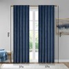 Kumasinova 2 PCS Solid Velvet Room Darkening Curtain Panel,Blackout Curtains with Rod Pocket/Back Tab,Window Curtain for Living Room - 2 of 4