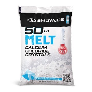 Snow Joe Melt 2 Go Crystal Snow & Ice Melt for Sidewalk, 50 lb, White - 1 of 4