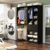 Aheaplus Closet System with Wooden Drawers and Two Hanging Rods - 2 of 4
