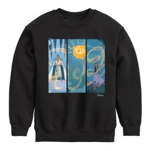 Boys' - Disney - Character Panels Graphic Long Sleeve Fleece Sweatshirt - 1 of 4