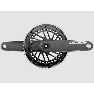 SRAM Force Crankset - 165mm, 12-Speed, 48/35t, 8-Bolt Direct Mount, DUB Spindle, Carbon, E1 - 1 of 2