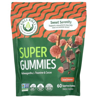 Kuli Kuli Super Gummies, Sweet Serenity, Cacao Cinnamon, 60 Superfood Gummies