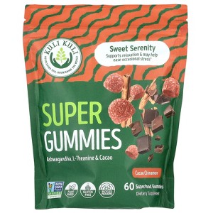 Kuli Kuli Super Gummies, Sweet Serenity, Cacao Cinnamon, 60 Superfood Gummies - 1 of 2
