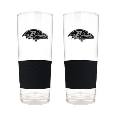 NFL Baltimore Ravens 22oz Pint Glass Set