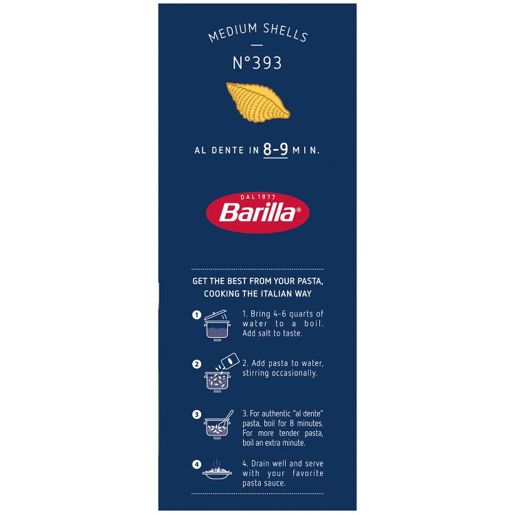 Barilla Medium Shells Pasta - 16oz, 6 of 7