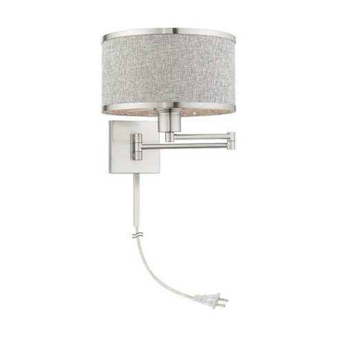 Livex Lighting Park Ridge 1 - Light Wall Light in  Brushed Nickel - image 1 of 1