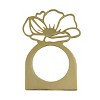 Split P Bloomington Floral Gold Napkin Ring Set of 4 - 3 of 4