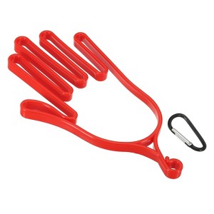 Unique Bargains Plastic Golf Gloves Stretcher with Aluminum Alloy Hanging Hooks - 1 of 4