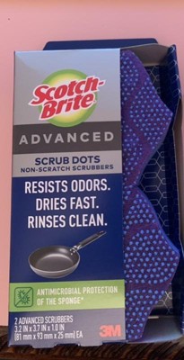 Scotch-Brite® Scrub Dots Non-Scratch Dishwand, 1/Pack