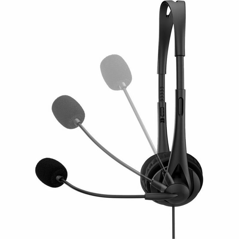 HP Stereo USB Headset G2 - Stereo - USB Type A - Wired - 64 Ohm - 20 Hz - 20 kHz - On-ear - Binaural - Ear-cup - 5.90 ft Cable, 4 of 6