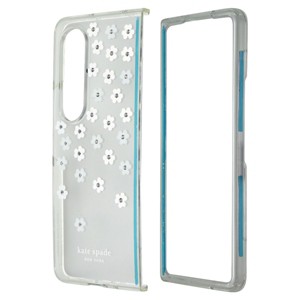 Case Mate licensed - Kate Spade Protective Hardshell Case for Galaxy Z Fold4 - Scattered Flowers - 1 of 1