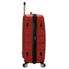 Rockland Melbourne Hardside Expandable Luggage with Spinner Wheels RED Checked Large 28" - 3 of 4