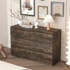 VYNXARIA Drawer dresser cabinet,Sideboard,bar cabinet,table storge cabinets,Flat out the corners of the drawers,six drawers - 2 of 4