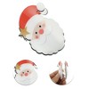 Unique Bargains Christmas Hair Clips Star Old Man for Christmas 2.76"x1.97"x1.69" Red White 1 Pc - 3 of 4