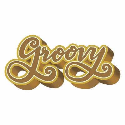 Groovy Retro Peel and Stick Giant Wall Decal - RoomMates